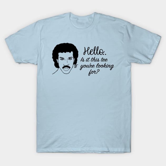 HELLO T-Shirt by toddgoldmanart